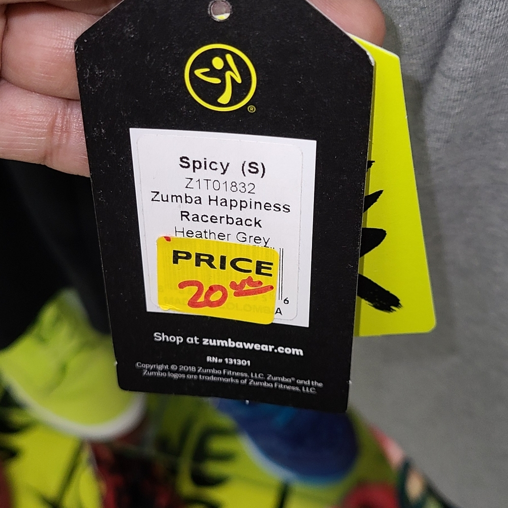 ZUMBA HAPPINESS RACERBACK - Picture 3 of 4